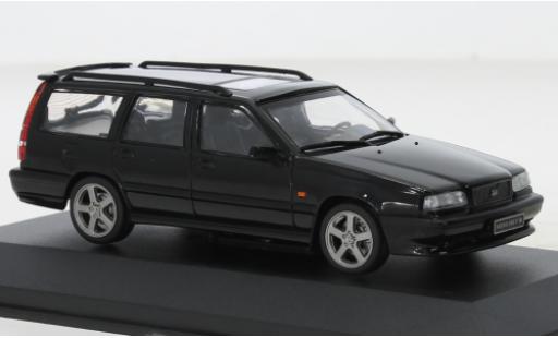 Coche miniatura Volvo 850 1/43 Solido T5-R negro 1996 Volvo 850 1/43 Solido T5-R negro 1996 coche miniatura