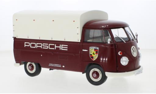 Coche miniatura Volkswagen T1 1/18 Solido Pritsche Porsche Service 1950 Volkswagen T1 1/18 Solido Pritsche Porsche Service 1950 coche miniatura