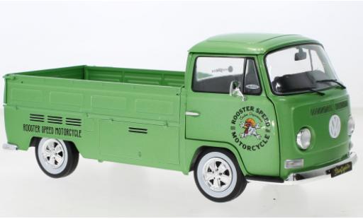Volkswagen T2 1/18 Solido Pick Up Douane metallise la chaux Rooster Speed 1968 coche miniatura