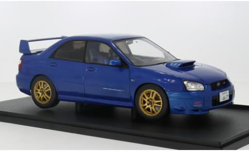 Coche miniatura Subaru Impreza 1/18 Solido WRX STI blau 1:18 Subaru Impreza 1/18 Solido WRX STI blau 1:18 coche miniatura