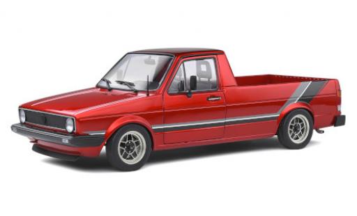 Volkswagen Caddy 1/18 Solido Custom metalico rojo 1982 coche miniatura