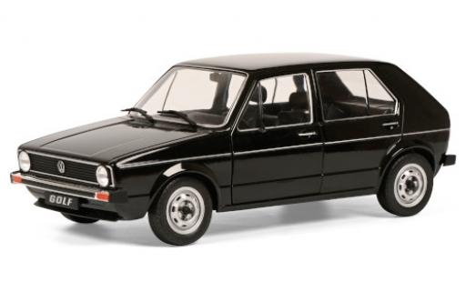 Coche miniatura Volkswagen Golf 1/18 Solido I L negro 1983 Volkswagen Golf 1/18 Solido I L negro 1983 coche miniatura