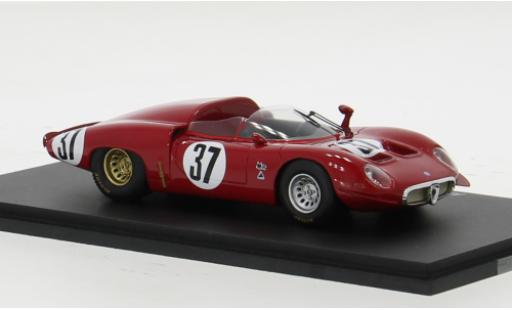 Coche miniatura Alfa Romeo 33 1/43 Spark RHD No.37 Test Le Mans 1967 1:43 Alfa Romeo 33 1/43 Spark RHD No.37 Test Le Mans 1967 1:43 coche miniatura