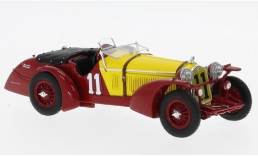 Alfa Romeo 8C 1/43 Spark RHD No.11 24h Le Mans 1933 R.Sommer/T.Nuvolari coche miniatura