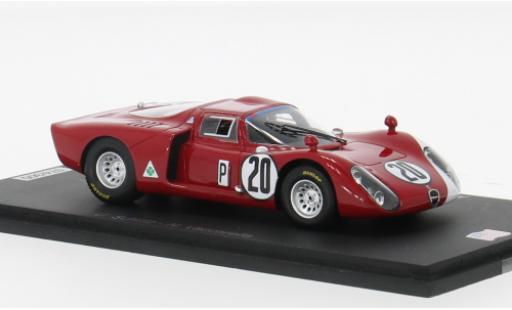 Coche miniatura Alfa Romeo T33 1/43 Spark /2 24h Daytona 1968 #20 1:43 Alfa Romeo T33 1/43 Spark /2 24h Daytona 1968 #20 1:43 coche miniatura