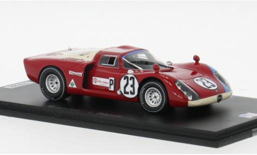 Coche miniatura Alfa Romeo T33 1/43 Spark /2 24h Daytona 1968 #23 1:43 Alfa Romeo T33 1/43 Spark /2 24h Daytona 1968 #23 1:43 coche miniatura
