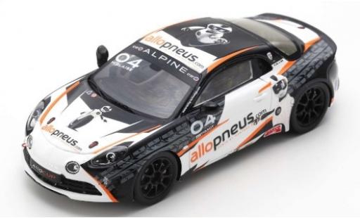 Coche miniatura Alpine A110 1/43 Spark Cup No.04 AlloPneus Elf Europa Cup 2018 M.Blaise Alpine A110 1/43 Spark Cup No.04 AlloPneus Elf Europa Cup 2018 M.Blaise coche miniatura