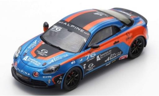 Coche miniatura Alpine A110 1/43 Spark Cup No.76 Elf Europa Cup 2018 P.Sancinena Alpine A110 1/43 Spark Cup No.76 Elf Europa Cup 2018 P.Sancinena coche miniatura