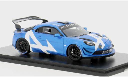 Alpine A110 1/43 Spark GT+ Presentation Rally du Mont Blanc 2024 1:43 coche miniatura