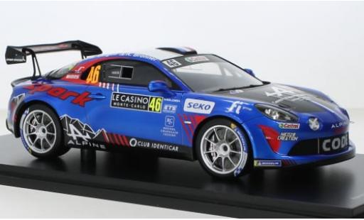 Alpine A110 1/18 Spark Rally RGT No.46 Rallye WM Rallye Monte Carlo 2022 1:18 coche miniatura