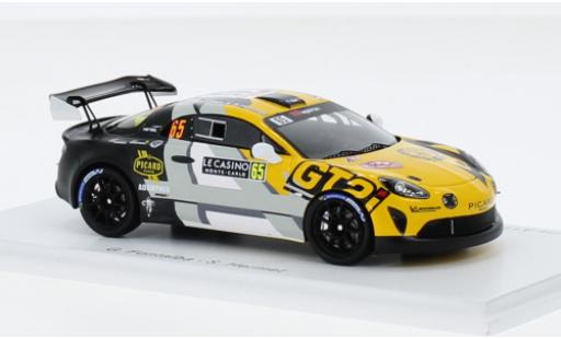 Coche miniatura Alpine A110 1/43 Spark Rally RGT No.65 Picard Racing Rallye WM Rallye Monte Carlo 2023 1:43 Alpine A110 1/43 Spark Rally RGT No.65 Picard Racing Rallye WM Rallye Monte Carlo 2023 1:43 coche miniatura