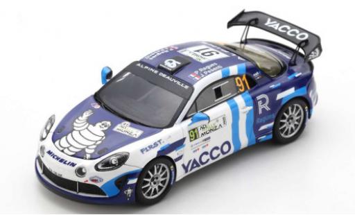 Coche miniatura Alpine A110 1/43 Spark Rally RGT No.91 Yacco Rallye WM Rally Monza 2020 P.Ragues/J.Pesenti Alpine A110 1/43 Spark Rally RGT No.91 Yacco Rallye WM Rally Monza 2020 P.Ragues/J.Pesenti coche miniatura