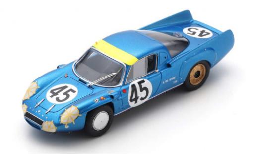 Coche miniatura Alpine A210 1/43 Spark No.45 24h Le Mans 1967 J.Vinatier/M.Bianchi Alpine A210 1/43 Spark No.45 24h Le Mans 1967 J.Vinatier/M.Bianchi coche miniatura