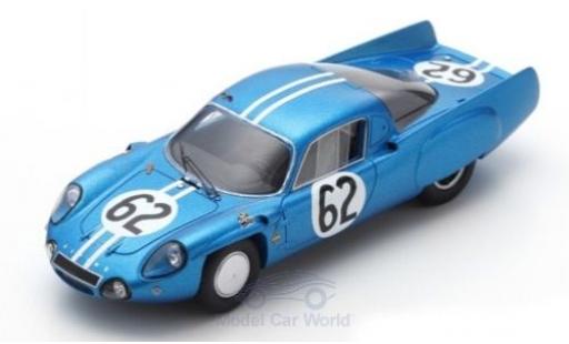 Coche miniatura Alpine A210 1/43 Spark No.62 24h Le Mans 1966 H.Grandsire/L.Cella Alpine A210 1/43 Spark No.62 24h Le Mans 1966 H.Grandsire/L.Cella coche miniatura