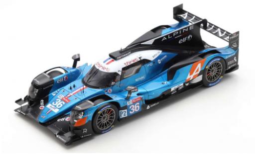Alpine A470 1/18 Spark - Gibson No.36 Signatech ELF 24h Le Mans 2020 T.Laurent/A.Negrao/P.Ragues coche miniatura