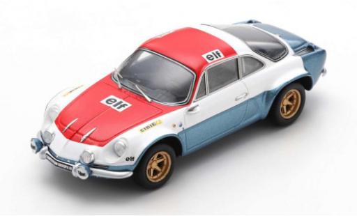 Alpine A110 1/43 Spark Renault Group IV Salon de Paris 1972 coche miniatura