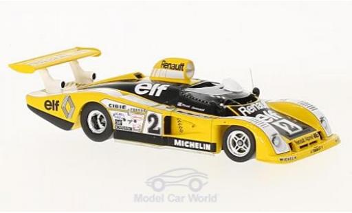 Alpine A442 1/43 Spark Renault No.2 Renault Sport 24h Le Mans 1978 D.Pironi/J.P.Jaussaud coche miniatura