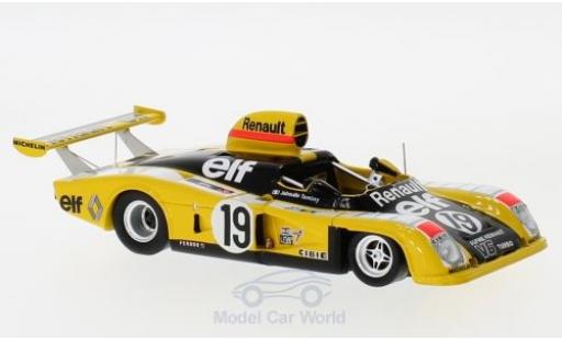 Alpine A442 1/43 Spark Renault RHD No.19 24h Le Mans 1976 J.P.Jabouille/P.Tambay coche miniatura