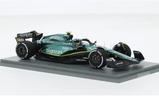 Coche miniatura Aston Martin AMR2 1/43 Spark 3 No.14 Aramco Cognizant F1 Team Cognizant Formel 1 GP Kanada 2023 1:43 Aston Martin AMR2 1/43 Spark 3 No.14 Aramco Cognizant F1 Team Cognizant Formel 1 GP Kanada 2023 1:43 coche miniatura