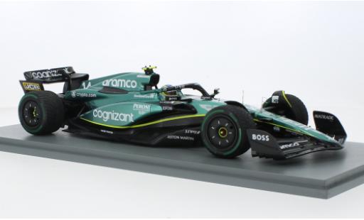Aston Martin AMR2 1/18 Spark 3 No.14 Aramco Cognizant F1 Team Cognizant Formel 1 GP Monaco 2023 1:18 coche miniatura