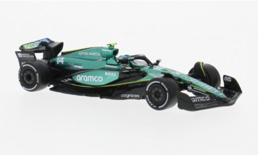 Aston Martin AMR2 1/64 Spark 4 No.14 Aramco F1 Team Aramco Formel 1 2024 1:64 coche miniatura
