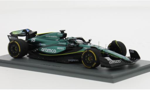 Coche miniatura Aston Martin AMR2 1/43 Spark 4 No.18 Aramco F1 Team Aramco Formel 1 GP Saudi Arabien 2024 1:43 Aston Martin AMR2 1/43 Spark 4 No.18 Aramco F1 Team Aramco Formel 1 GP Saudi Arabien 2024 1:43 coche miniatura