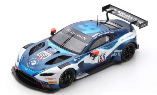Coche miniatura Aston Martin Vantage 1/43 Spark AMR GT3 No.188 Garage 59 24h Spa 2019 A.West/C.Harris/C.Goodwin/R.Gunn Aston Martin Vantage 1/43 Spark AMR GT3 No.188 Garage 59 24h Spa 2019 A.West/C.Harris/C.Goodwin/R.Gunn coche miniatura