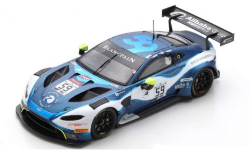 Coche miniatura Aston Martin Vantage 1/43 Spark AMR GT3 No.59 Garage 59 24h Spa 2019 C.Ledogar/A.Watson/J.Adam Aston Martin Vantage 1/43 Spark AMR GT3 No.59 Garage 59 24h Spa 2019 C.Ledogar/A.Watson/J.Adam coche miniatura