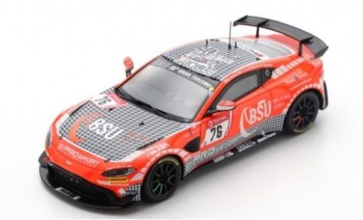 Coche miniatura Aston Martin Vantage 1/43 Spark AMR GT4 No.76 Prosport-Performance GmbH 24h Nürburgring 2019 C.Breuer/K.van Berlo/A.Mies/M.D.Ortmann Aston Martin Vantage 1/43 Spark AMR GT4 No.76 Prosport-Performance GmbH 24h Nürburgring 2019 C.Breuer/K.van Berlo/A.Mies/M.D.Ortmann coche miniatura