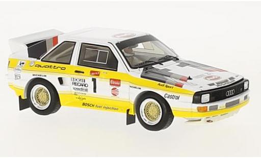 Audi Quattro 1/43 Spark quattro S1 No.1 Pikes Peak 1985 M.Mouton coche miniatura