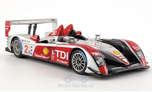 Coche miniatura Audi R10 2007 1/43 Spark TDI No.2 12h Sebring 2007 F.Biela/E.Pirro/M.Werner Audi R10 2007 1/43 Spark TDI No.2 12h Sebring 2007 F.Biela/E.Pirro/M.Werner coche miniatura