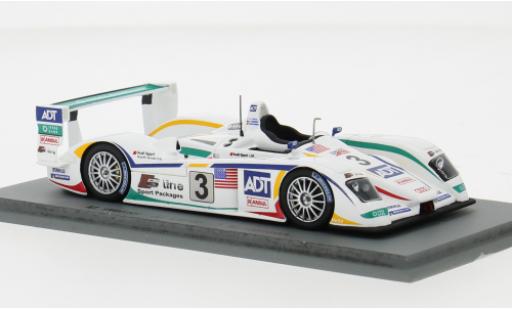 Coche miniatura Audi R8 1/43 Spark 24h Le Mans 2005 #3 1:43 Audi R8 1/43 Spark 24h Le Mans 2005 #3 1:43 coche miniatura