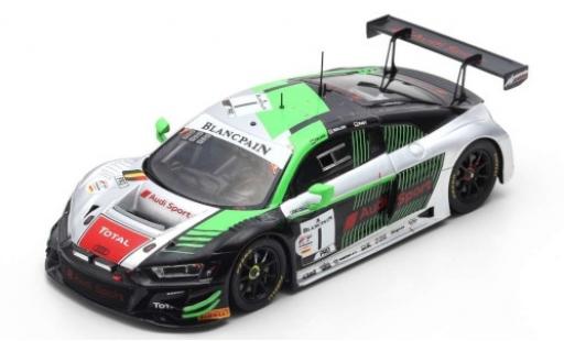 Coche miniatura Audi R8 1/43 Spark LMS GT3 No.1 Sport Team WRT 24h Spa 2019 R.Frijns/N.Müller/R.Rast Audi R8 1/43 Spark LMS GT3 No.1 Sport Team WRT 24h Spa 2019 R.Frijns/N.Müller/R.Rast coche miniatura