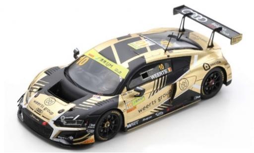 Coche miniatura Audi R8 1/43 Spark LMS GT3 No.10 Team WRT Weerts Group Fia GT World Cup Macau 2019 C.Weerts Audi R8 1/43 Spark LMS GT3 No.10 Team WRT Weerts Group Fia GT World Cup Macau 2019 C.Weerts coche miniatura