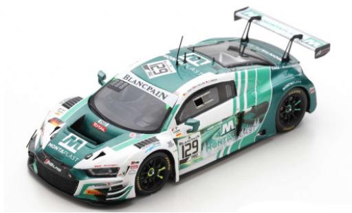 Coche miniatura Audi R8 1/43 Spark LMS GT3 No.129 Montaplast by Land-Motorsport 24h Spa 2019 C.Mies/R.Feller/J.Green Audi R8 1/43 Spark LMS GT3 No.129 Montaplast by Land-Motorsport 24h Spa 2019 C.Mies/R.Feller/J.Green coche miniatura