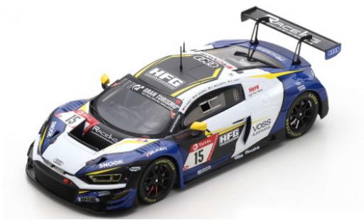 Coche miniatura Audi R8 1/43 Spark LMS GT3 No.15 RaceIng - powered by HFG / Racing Engineers 24h Nürburgring 2020 B.Henzel/R.Frey/C.Bollrath/S.Aust Audi R8 1/43 Spark LMS GT3 No.15 RaceIng - powered by HFG / Racing Engineers 24h Nürburgring 2020 B.Henzel/R.Frey/C.Bollrath/S.Aust coche miniatura