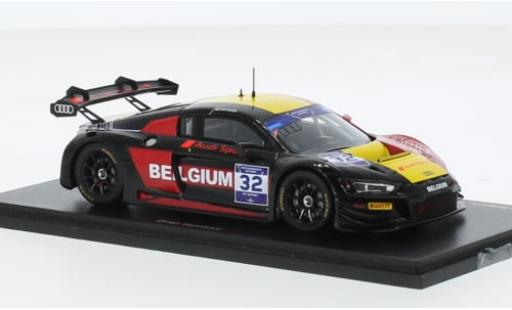 Audi R8 1/43 Spark LMS GT3 No.32 Team Belgium FIA Motorsport Games GT Sprint Cup Paul Ricard 2022 1:43 coche miniatura