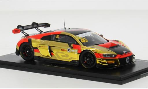 Coche miniatura Audi R8 1/43 Spark LMS GT3 No.40 Sport Asia Team Absolute Fia GT World Cup Macau 2023 1:43 Audi R8 1/43 Spark LMS GT3 No.40 Sport Asia Team Absolute Fia GT World Cup Macau 2023 1:43 coche miniatura