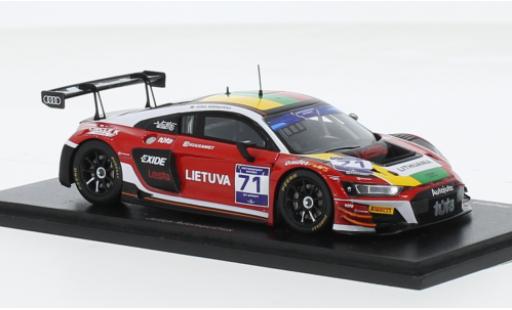 Audi R8 1/43 Spark LMS GT3 No.71 Team Lithuania FIA Motorsport Games GT Sprint Cup Paul Ricard 2022 1:43 coche miniatura