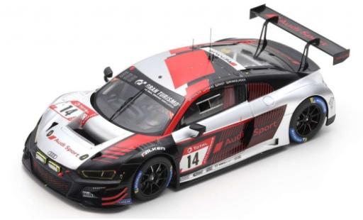 Coche miniatura Audi R8 1/18 Spark LMS No.14 Sport Team Car Collection 24h Nürburgring 2019 M.Winkelhock/C.Haase/M.Fässler/R.Rast Audi R8 1/18 Spark LMS No.14 Sport Team Car Collection 24h Nürburgring 2019 M.Winkelhock/C.Haase/M.Fässler/R.Rast coche miniatura