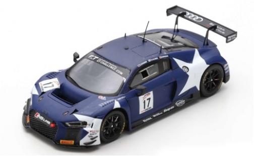 Coche miniatura Audi R8 1/43 Spark LMS No.17 Sport Team WRT Intercontinental GT Challenge 8h Kalifornien 2018 S.van der Linde/A.Riberas/S.Leonard Audi R8 1/43 Spark LMS No.17 Sport Team WRT Intercontinental GT Challenge 8h Kalifornien 2018 S.van der Linde/A.Riberas/S.Leonard coche miniatura