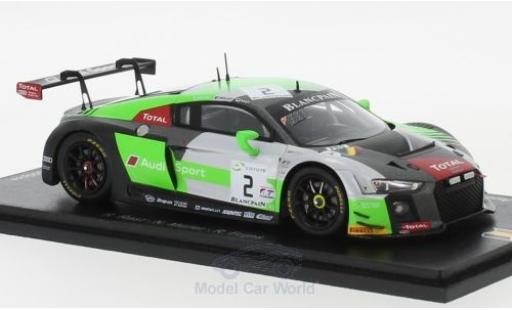 Coche miniatura Audi R8 1/43 Spark LMS No.2 Sport Team WRT 24h Spa 2018 R.Rast/N.Müller/R.Frijns Audi R8 1/43 Spark LMS No.2 Sport Team WRT 24h Spa 2018 R.Rast/N.Müller/R.Frijns coche miniatura