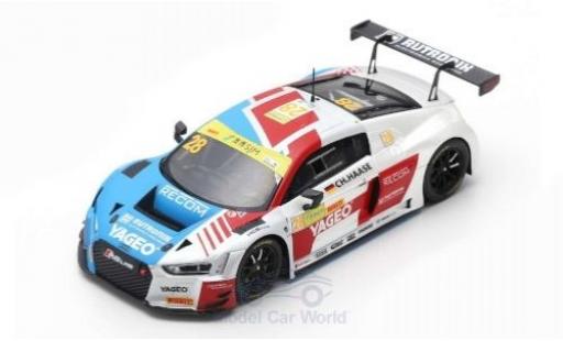 Coche miniatura Audi R8 1/43 Spark LMS No.28 Sport Team Rutronik Fia GT World Cup Macau 2018 C.Haase Audi R8 1/43 Spark LMS No.28 Sport Team Rutronik Fia GT World Cup Macau 2018 C.Haase coche miniatura