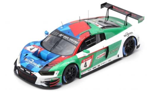 Coche miniatura Audi R8 1/43 Spark LMS No.4 Sport Team Phoenix 24h Nürburgring 2019 P.Kaffer/F.Stippler/F.Vervisch/D.Vanthoor Audi R8 1/43 Spark LMS No.4 Sport Team Phoenix 24h Nürburgring 2019 P.Kaffer/F.Stippler/F.Vervisch/D.Vanthoor coche miniatura