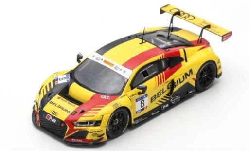 Coche miniatura Audi R8 1/43 Spark LMS No.8 Belgian Club Team WRT FIA GT Nations Cup Bahrain 2018 Team Belgium M.Den Tandt/C.Weerts Audi R8 1/43 Spark LMS No.8 Belgian Club Team WRT FIA GT Nations Cup Bahrain 2018 Team Belgium M.Den Tandt/C.Weerts coche miniatura
