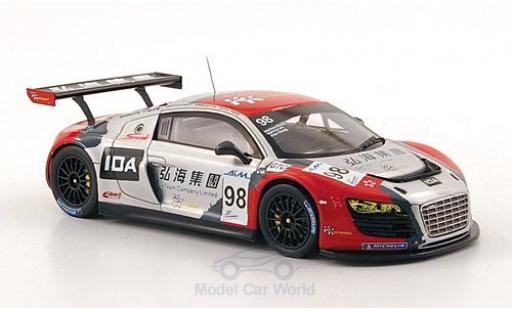 Coche miniatura Audi R8 1/43 Spark LMS No.98 KK Performance ILMC 1000km Zhuhai 2010 M.Lee/A.Yoong/M.Marsh Audi R8 1/43 Spark LMS No.98 KK Performance ILMC 1000km Zhuhai 2010 M.Lee/A.Yoong/M.Marsh coche miniatura