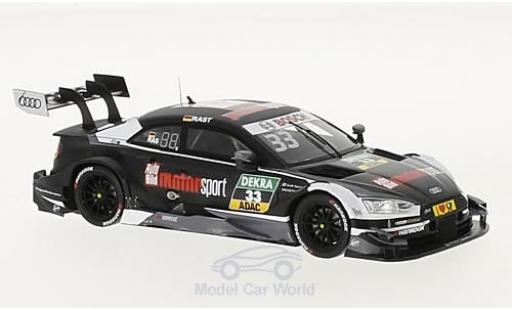 Coche miniatura Audi RS5 DTM 1/43 Spark RS 5 DTM No.33 Sport Team Rosberg Auto Bild Motorsport DTM 2017 R.Rast Audi RS5 DTM 1/43 Spark RS 5 DTM No.33 Sport Team Rosberg Auto Bild Motorsport DTM 2017 R.Rast coche miniatura
