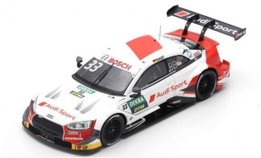 Coche miniatura Audi RS5 1/43 Spark RS 5 DTM No.33 Sport Team Rosberg DTM 2019 R.Rast Audi RS5 1/43 Spark RS 5 DTM No.33 Sport Team Rosberg DTM 2019 R.Rast coche miniatura