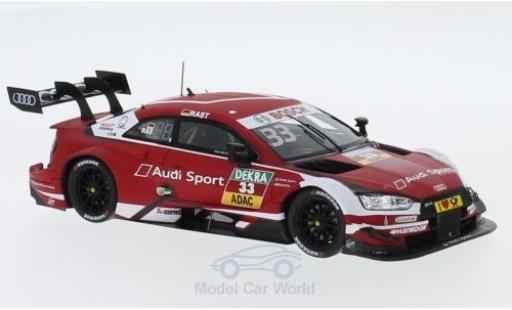 Coche miniatura Audi RS5 DTM 1/43 Spark RS 5 DTM No.33 Sport Team Rosberg DTM Nürburgring 2018 R.Rast Audi RS5 DTM 1/43 Spark RS 5 DTM No.33 Sport Team Rosberg DTM Nürburgring 2018 R.Rast coche miniatura
