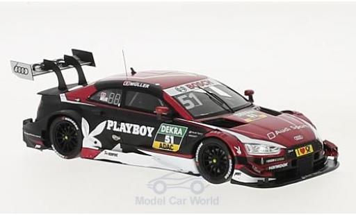Coche miniatura Audi RS5 DTM 1/43 Spark RS 5 DTM No.51 Sport Team Abt Sportline Playboy DTM 2017 N.Müller Audi RS5 DTM 1/43 Spark RS 5 DTM No.51 Sport Team Abt Sportline Playboy DTM 2017 N.Müller coche miniatura